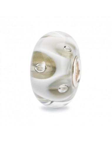 Perle Trollbeads Gouttes Blanches TGLBE-10439