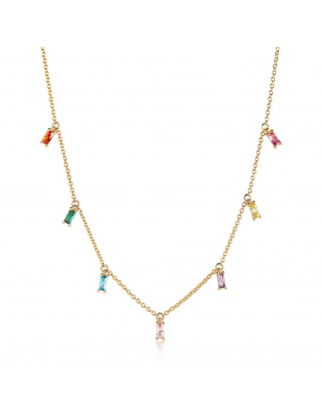 Collier PRINCESS BAGUETTE multicolore - SIF JAKOBS SJ-C1074-XCZ-SG