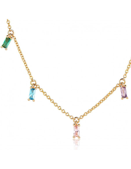 Collier PRINCESS BAGUETTE multicolore - SIF JAKOBS SJ-C1074-XCZ-SG