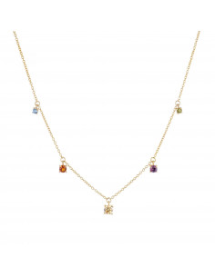 Collier BELLUNO PICCOLO multicolore - SIF JAKOBS SJ-N42125-ACZ-SG
