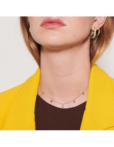 Collier BELLUNO PICCOLO multicolore - SIF JAKOBS SJ-N42125-ACZ-SG