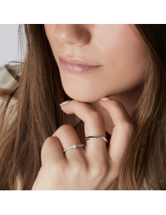 Bague ELLERA PERLA UNO - SIF JAKOBS SJ-R12284-CZ-SS 2