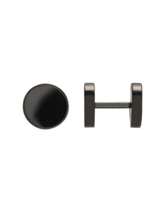 Boucle d'Oreilles Eas Acier Noir Jourdan