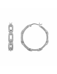 Créoles CHARLES GARNIER En Argent Et Oxyde De Zirconium AGF170069E
