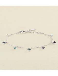 Bracelet Souple BELOVED De AGATHA En Argent Et Oxydes 2