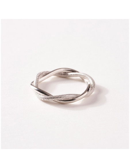 Bague Filage De Saunier En Argent