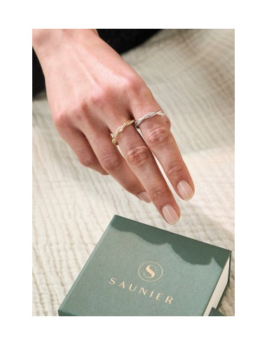 Bague Filage De Saunier En Argent
