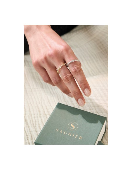 Bague Filage De Saunier En Argent
