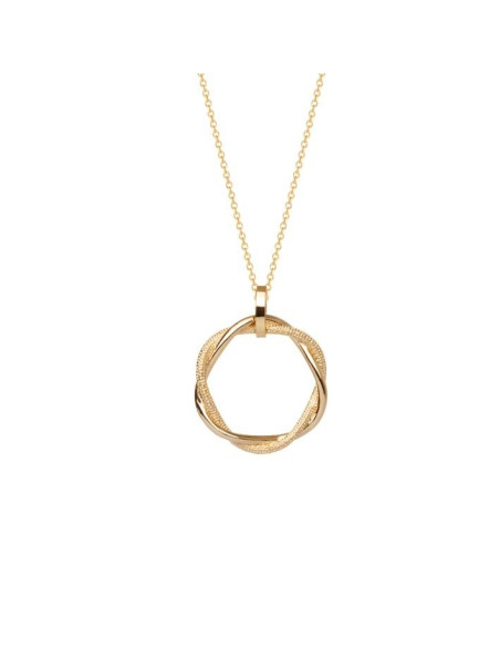 Collier Filage De Saunier En Plaqué Or