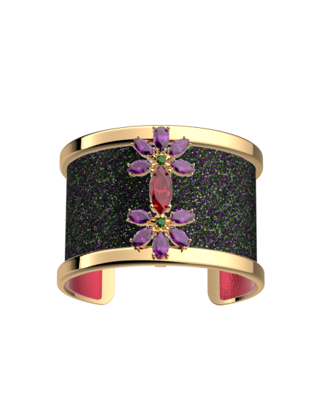 Bracelet Manchette Les Georgettes Précieuses Modèle 40mm SHEHERAZADE Finition Doré 70440430105