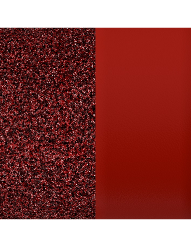 Cuir 8mm Bague Les Georgettes Glitter Red/ Scarlet 703315299F8
