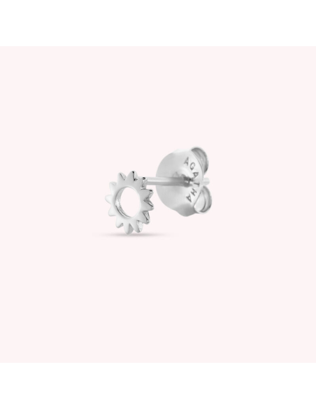 Piercing Puces Mini Soleil De AGATHA Argent