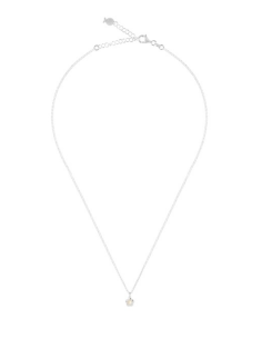 Collier Fleur En Argent Clio Blue Et Sa Nacre Blanche CO3566