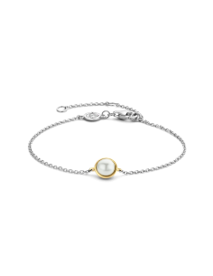 Bracelet Souple Argent Et Perle Ti Sento