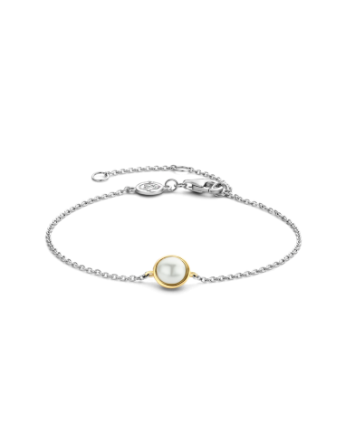 Bracelet Souple Argent Et Perle Ti Sento