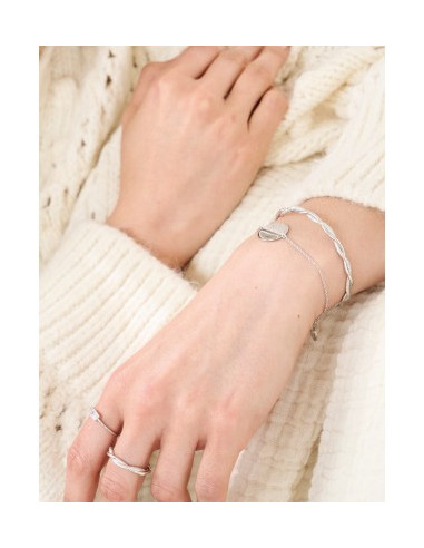 Bracelet Horizon De Saunier En Argent