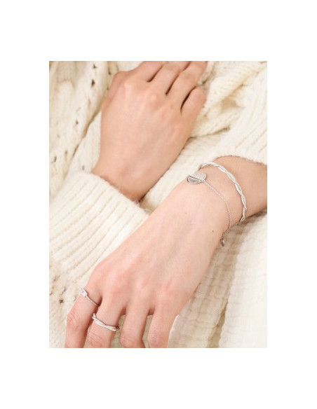 Bracelet Horizon De Saunier En Argent
