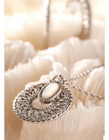 Collier Filature De Saunier En Argent