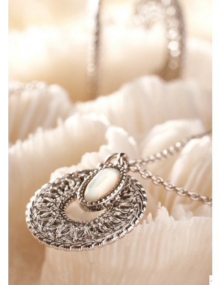 Collier Filature De Saunier En Argent