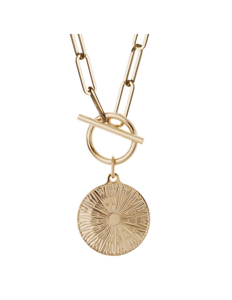 Collier Plaqué Or Zéphir Saunier