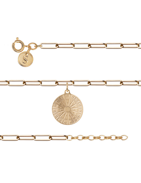 Bracelet Zéphir De Saunier En Plaqué Or 70429430100