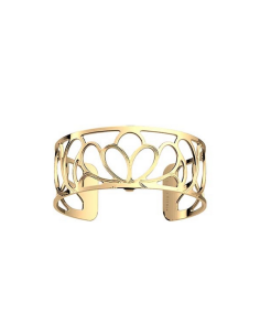 Bracelet Manchette Les Georgettes Modèle 25mm Flora Finition Doré 70442460100