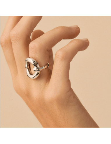 Bague Ines AGATHA argent anneau évidé