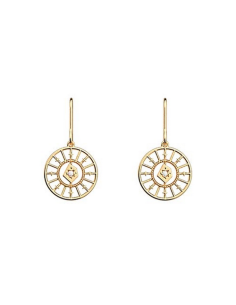 Boucles d'oreilles Les Georgettes Astrale Finition Dorée