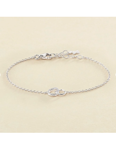 Bracelet Souple Rondou De AGATHA En Argent Et Oxydes 2