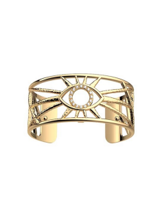 Bracelet Manchette Les Georgettes Précieuses Modèle OEIL Finition Doré 70442500108