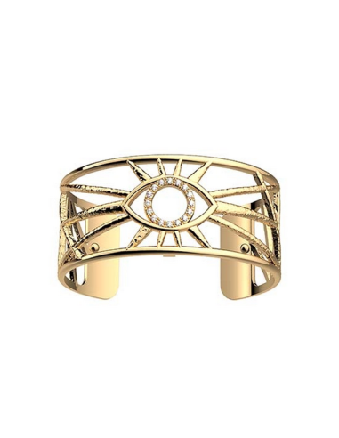 Bracelet Manchette Les Georgettes Précieuses Modèle OEIL Finition Doré 70442500108