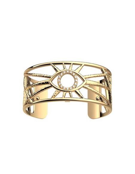 Bracelet Manchette Les Georgettes Précieuses Modèle OEIL Finition Doré 70442500108