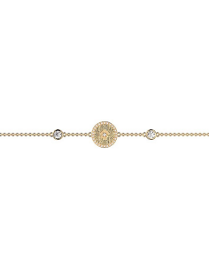 Bracelet Chaîne Les Cadettes Birthstones Avril Finition Or Et Oxydes De Zirconium 70444761908