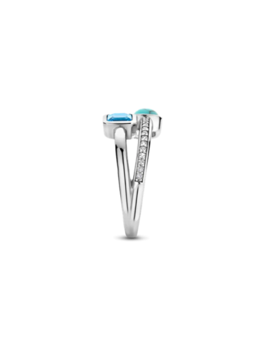 Bague Argent Ti Sento Turquoise