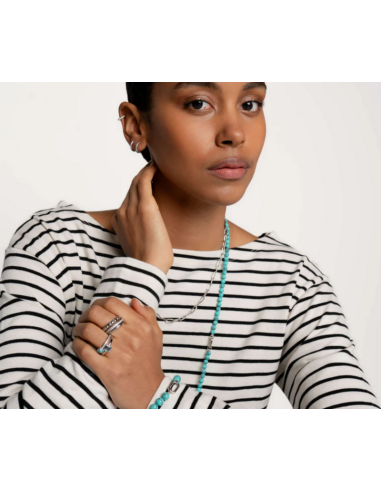 Bague Argent Ti Sento Turquoise