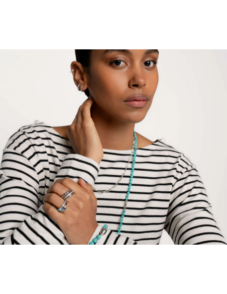 Bague Argent Ti Sento Turquoise