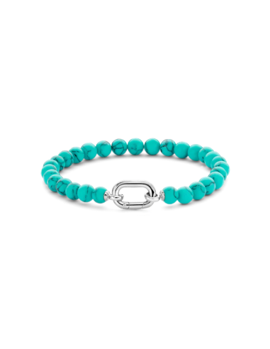 Bracelet Argent Perles Turquoise Ti Sento 23037TQ