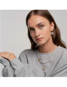 Collier Perles Blanches Ti Sento 2