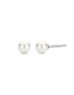 Boucles D'oreilles Argent Et Perle Ti Sento 7940PW