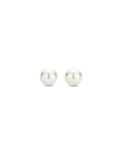 Boucles D'oreilles Argent Et Perle Ti Sento 2