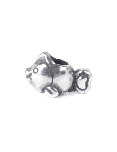 Perle Trollbeads Argent Petit Poisson Souriant