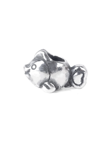Perle Trollbeads Argent Petit Poisson Souriant  TAGBE-10254