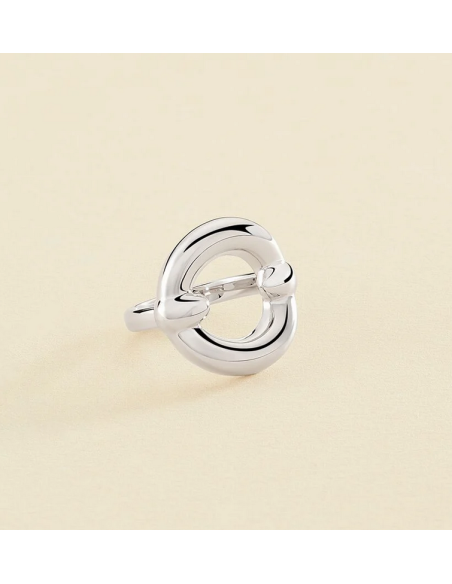 Bague Ines AGATHA argent anneau évidé