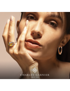 Bague Maillons CHARLES GARNIER En Argent Bicolore 2