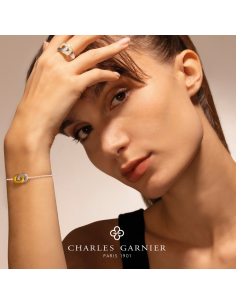 Bracelet Maillons Bicolore CHARLES GARNIER En Argent 2