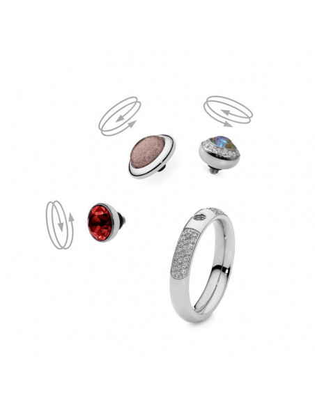 Bague Qudo En Acier Collection LECCE 615012