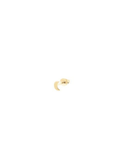 Boucle D'oreilles Piercing Puce Miniluna AGATHA Doré