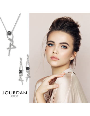Collier Grâce De Chez  Jourdan Argent & Hématite