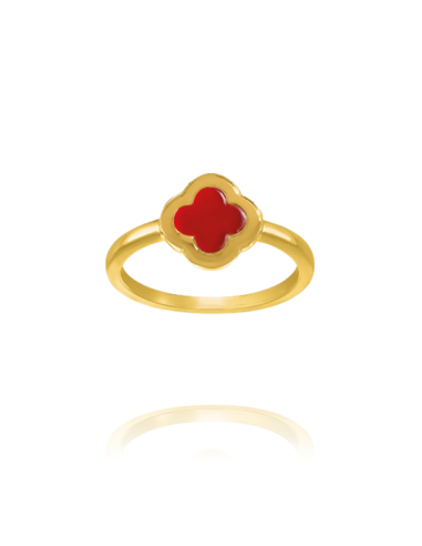 Bague CHARLES GARNIER En Agate Rouge