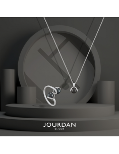 Bague Toi & Moi Athena De Chez Jourdan En Argent & Hématites 2